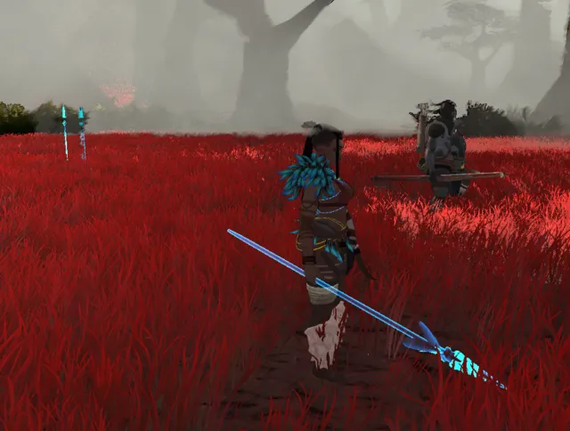 Red Forest area